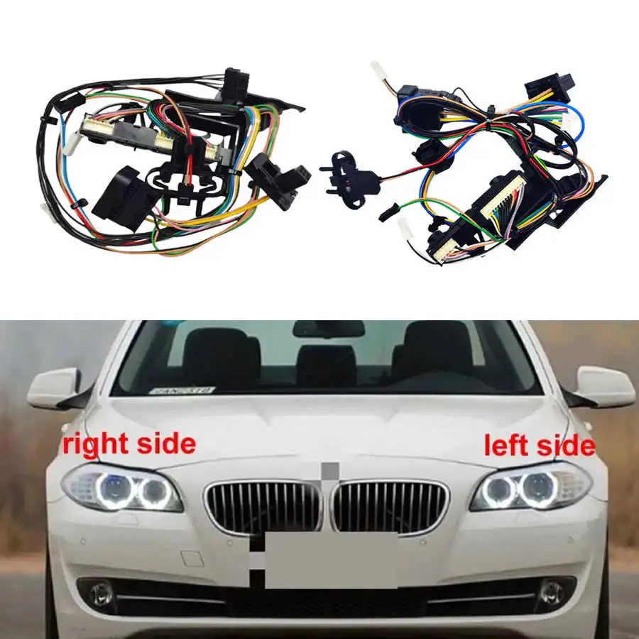 

Для BMW 5 серии F10 F18 2011 2012 2013, внутренний жгут проводов фар, жгут проводов с AFS или без AFS