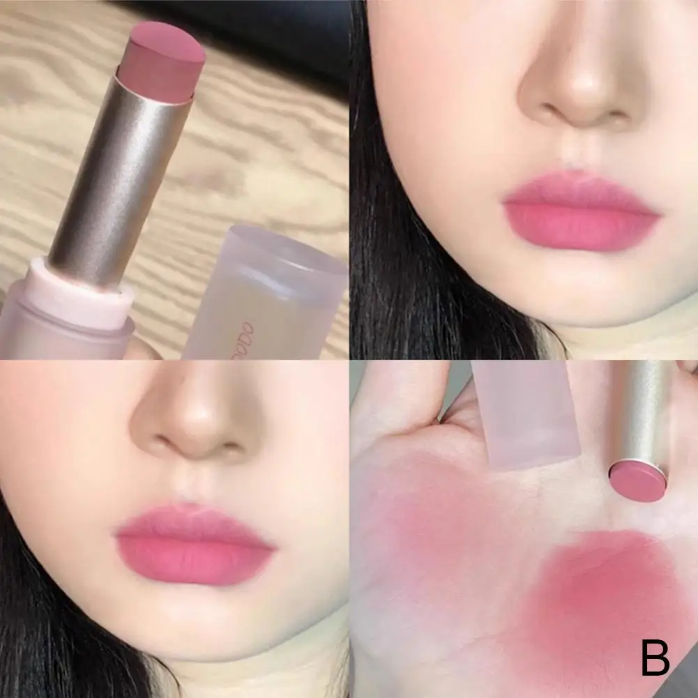 NEW High-end 6 Colors Air Mist Velvet Lipstick Long Lip Balm Lasting Sexy Waterproof Matte Makeup Fading Not Lipstick Red P Y4D8