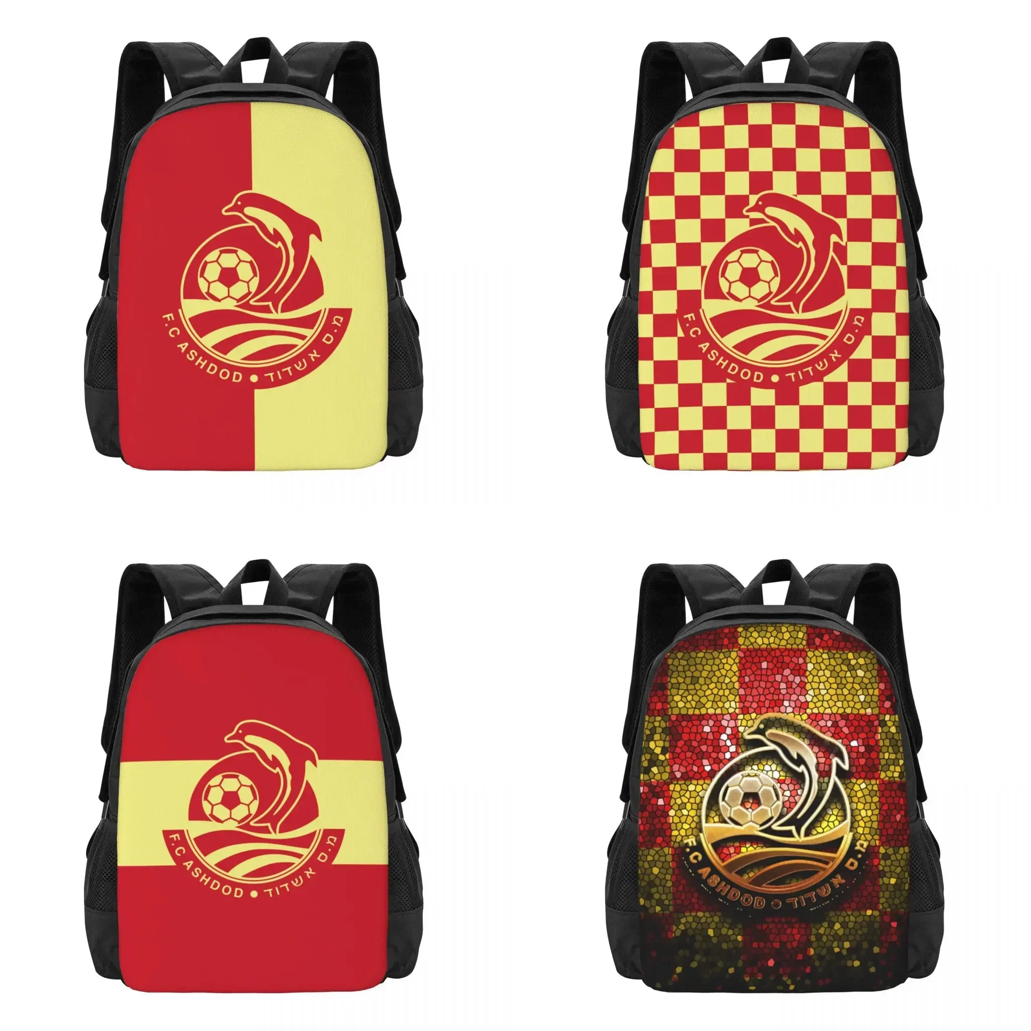 

F.C Ashdod Travel Laptop Backpack, Business College School Computer Bag Gift for Men & Women