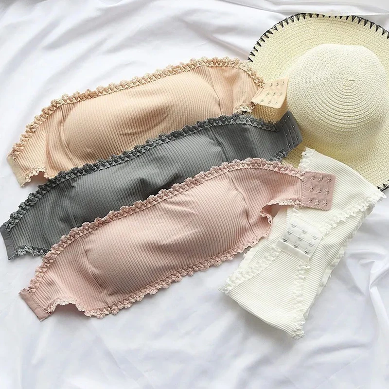 

1pcs Women's Tube Tops Sexy Push Up Bra Ladies Invisible Bras Underwears Lingerie Females Brassiere Strapless Seamless Bralettes