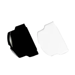 Black White Slim  Battery Door Back Cover Case For Sony PSP 3000 2000