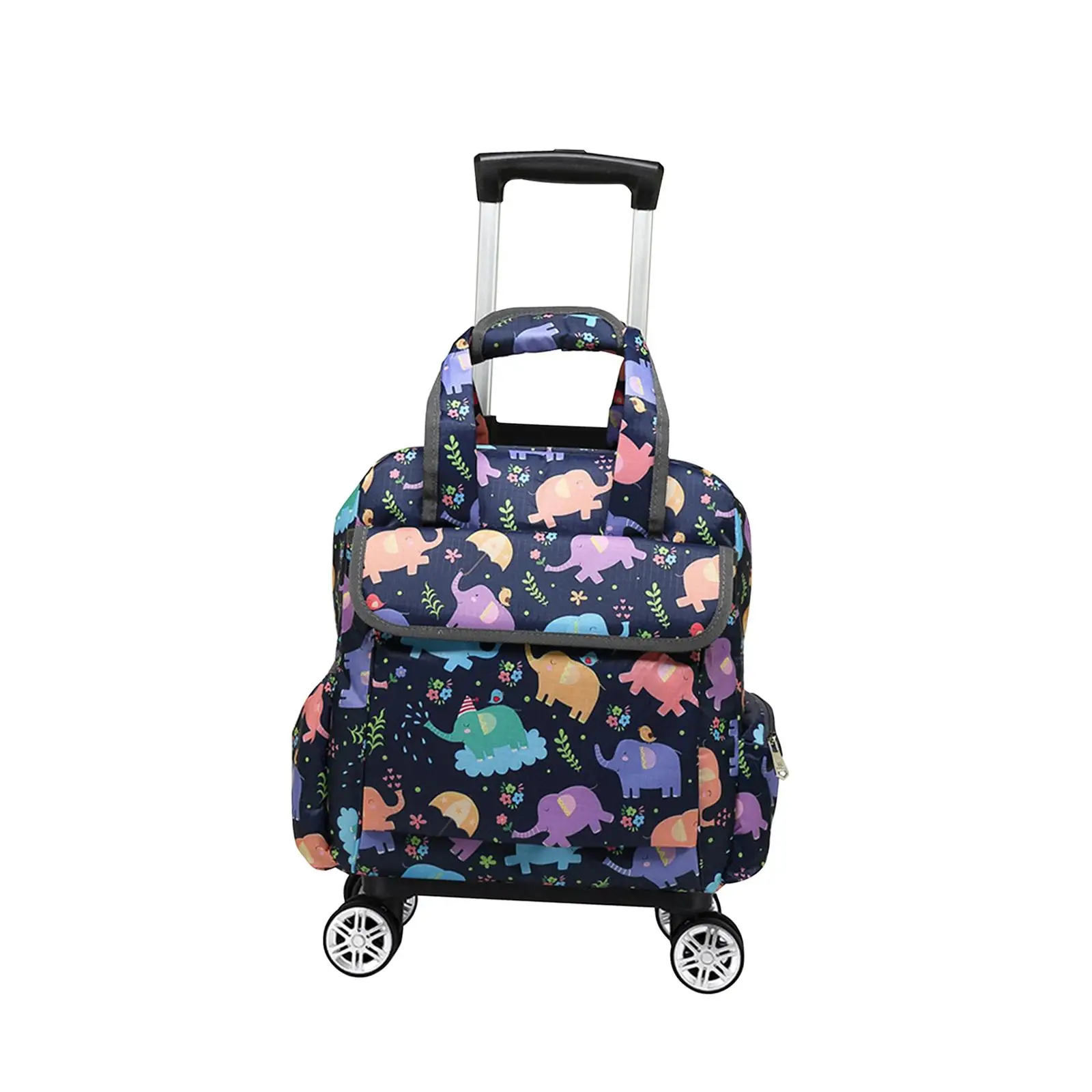 Rolling Duffel Bag 16inch Tear Restant Duffel Tote Tote Duffle with Wheels Butterfly