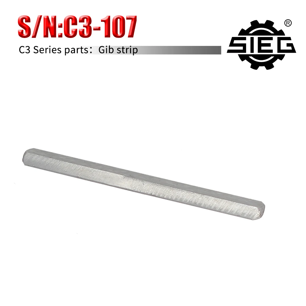 Compound Rest Gib Strip for SIEG C3-107&JET BD-7 Mini Lathe spares part