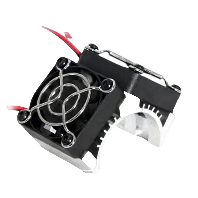 Motor Heat Sink with Double Cooling for 1/8 Scale Remote Control Car Motors