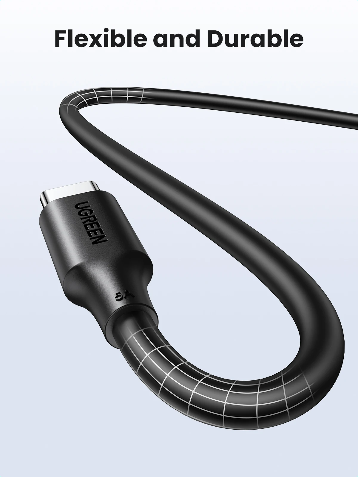 UGREEN USB C to USB Type-C Cable 100W 60W For iPhone 15 Macbook Samsung S23 Fast Charge Cable E-marker USB Type C 100W PD Cable