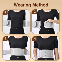 Adjustable Breathable Lumbar Back Belt Orthopedic Lumbar Pad Waist Support Man Woman Lumbar Spine Strap For Pain Relief