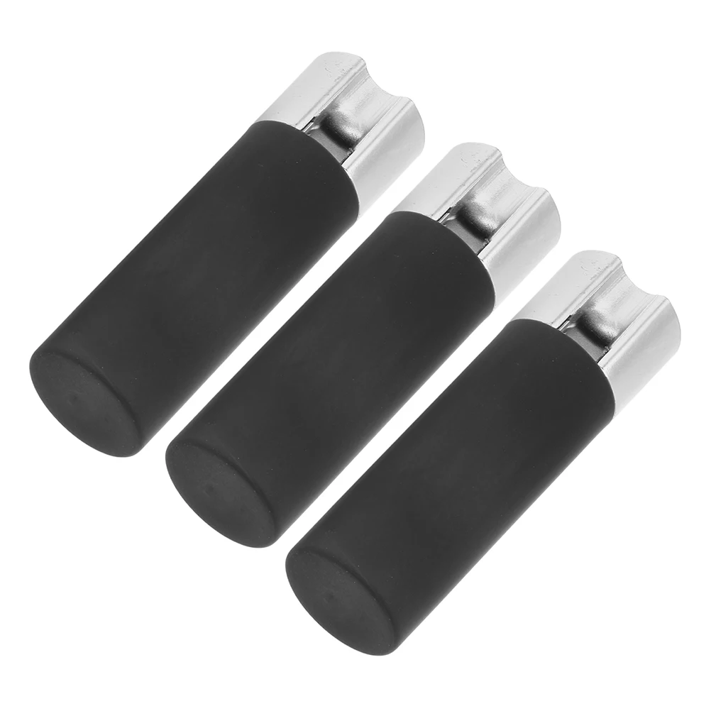 

3pcs Blind Cord Weight Pendant Frosted Handle Roller Shade Components Plastic Iron Materials Window Accessories