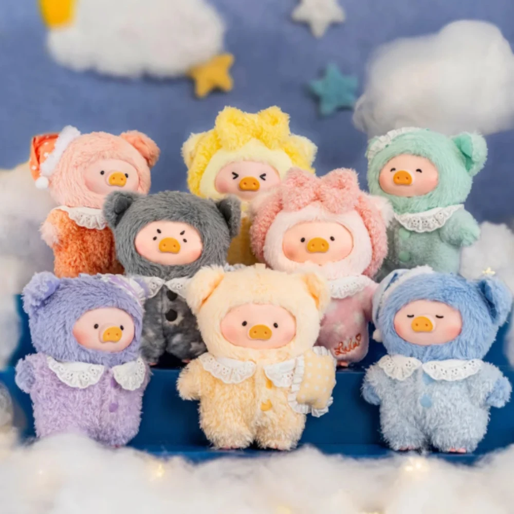 

Lulu The Piggy Dreaming Wonderland Blind Box Pendant Keychain Mystery Box Anime Doll Surprise Bag Collection Model Vinyl Doll