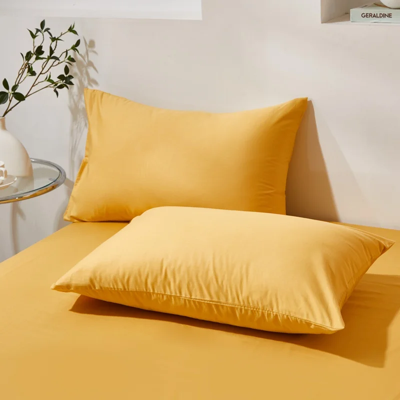 عالية الجودة القطن المخدة كيس وسادة نوم الجلد ودية تنفس بتمشيط القطن جيب المخدة 40x60 50x70