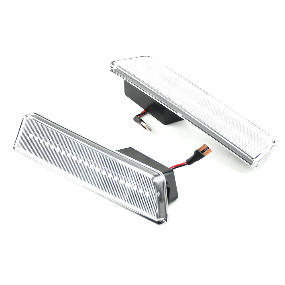 ديناميكية LED بدوره إشارة وامض ل دودج تشالينجر 2008-2014 مؤشر الوامض الجانب ماركر الضوء