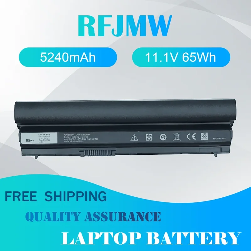 RFJMW FRR0G Laptop Battery For DELL Latitude E6320 E6330 E6220 E6230 E6120 KJ321 K4CP5 J79X4 RXJR6 7FF1K