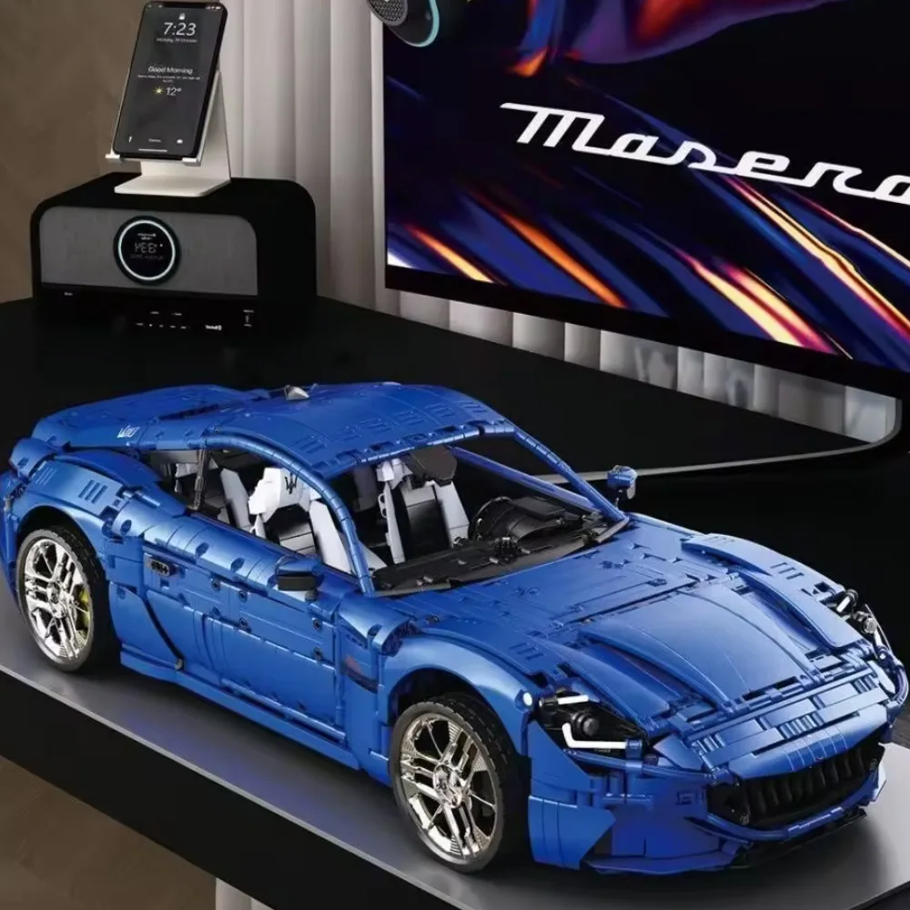 IN STOCK MOC Technical 1:8 Sports Car GranTurismo Building Blocks Bricks Model Assembling Toys for Boys Christmas SET Gift Set