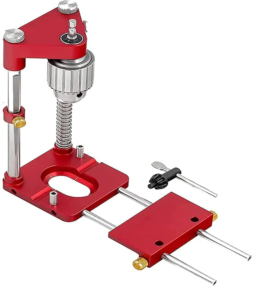 Imagem -06 - Portátil Carpintaria Drill Locator Auto Linha Drill Guide Preciso Buraco Punch Posiçãoer Auto-line Guide Tool