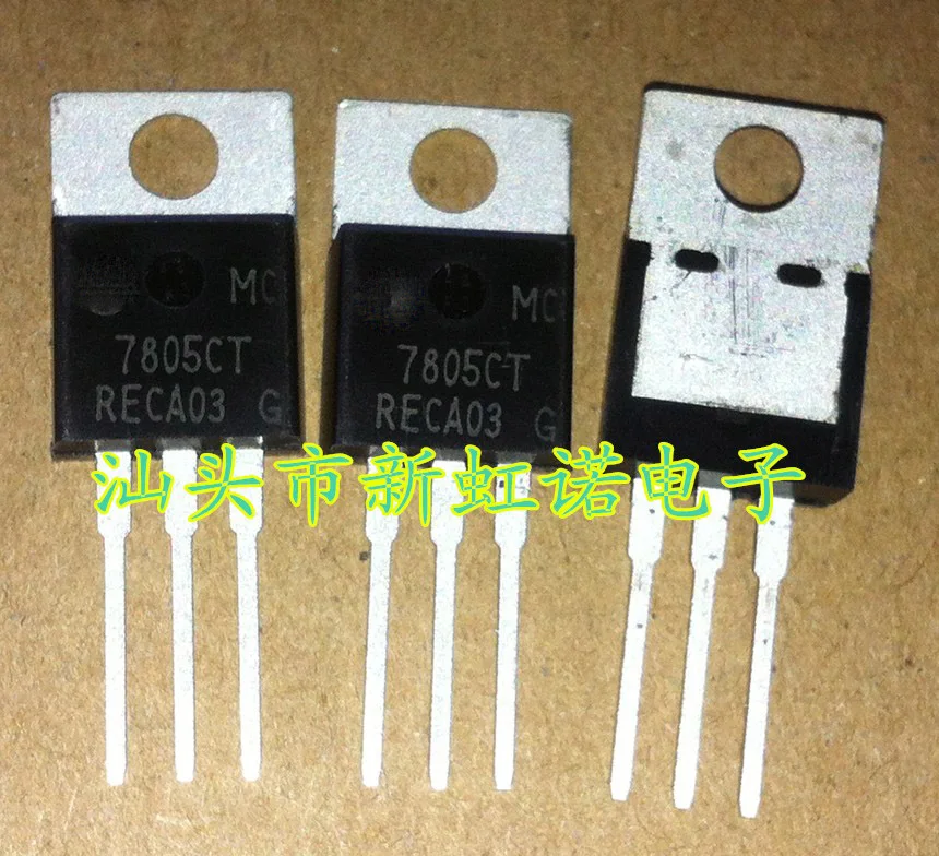 5 قطعة/الوحدة جديد الأصلي MC7805CT الصمام الثلاثي الدوائر المتكاملة نوعية جيدة في الأوراق المالية