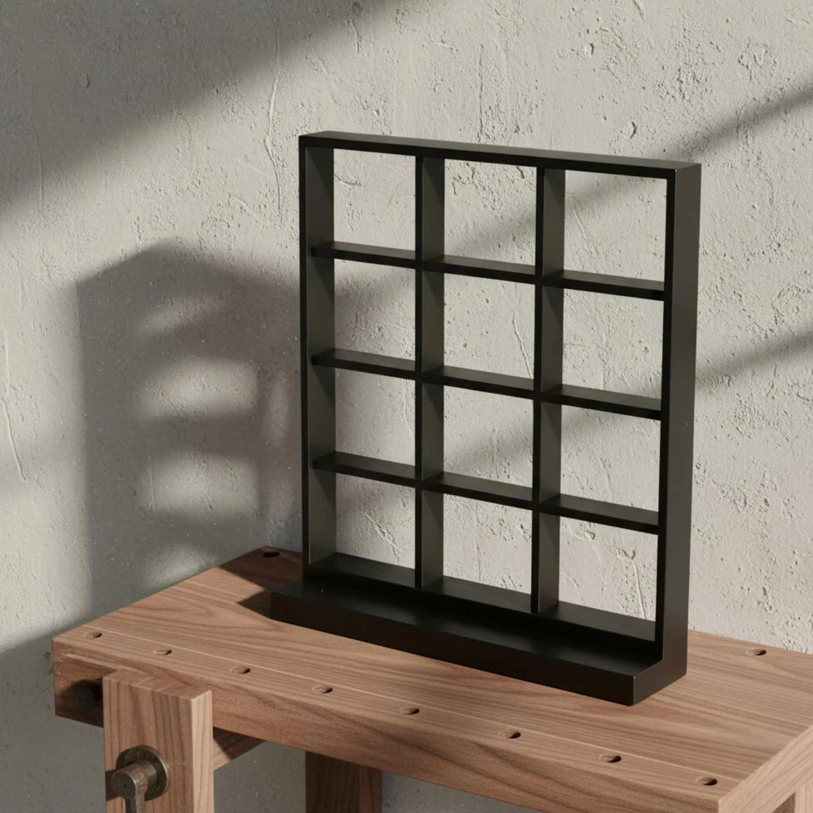 Miniature Window Frame Widened Sill Dollhouse Model Window Home Decoration Rectangular Flat Base