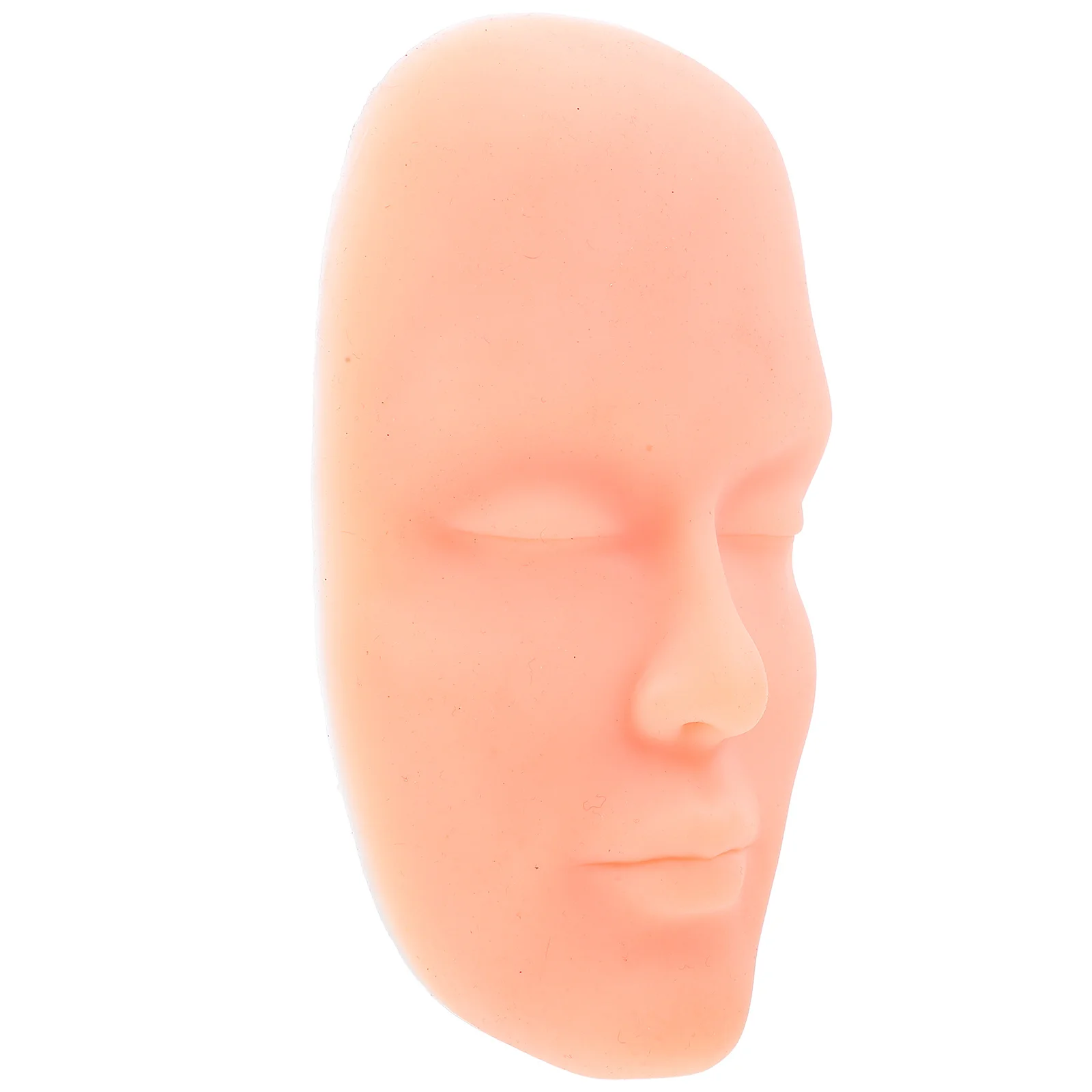 

3D Silicone Face Practice Mannequin Soft Lifelike Skin Realistic Tattoo Practice Face for Eyebrow Eyeliner Training