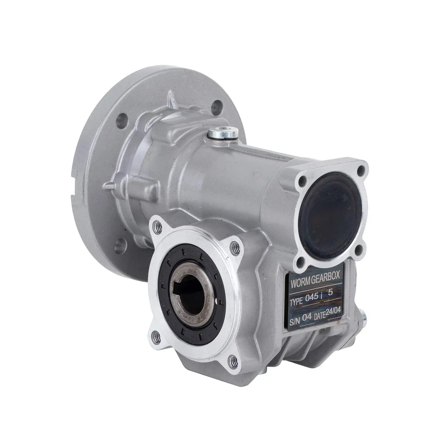 

NEMA 23 Stepper Motor Gear Box With Low Noise NMRV30 VF030 Ratio 90 Degree Worm Reducer 50KG Capacity Customized ODM Support