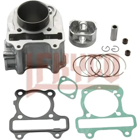 53.5mm 빅 보어 레이싱 오토바이 실린더 키트 Honda Zoomer X Gen 2 NS110 110cc 엔진 부품 K44 Alpha110 용 피스톤 링 가스켓