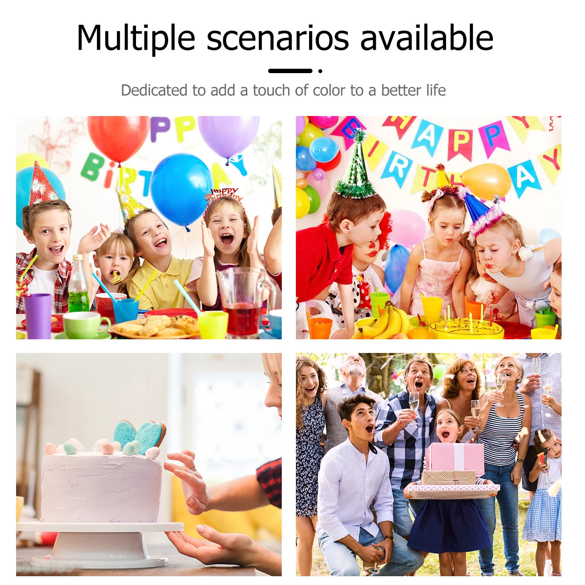 

1pc Birthday Banners Set Creative Happy Party Decoration Supplies Scene Layout Party Props Bees Pull Flags