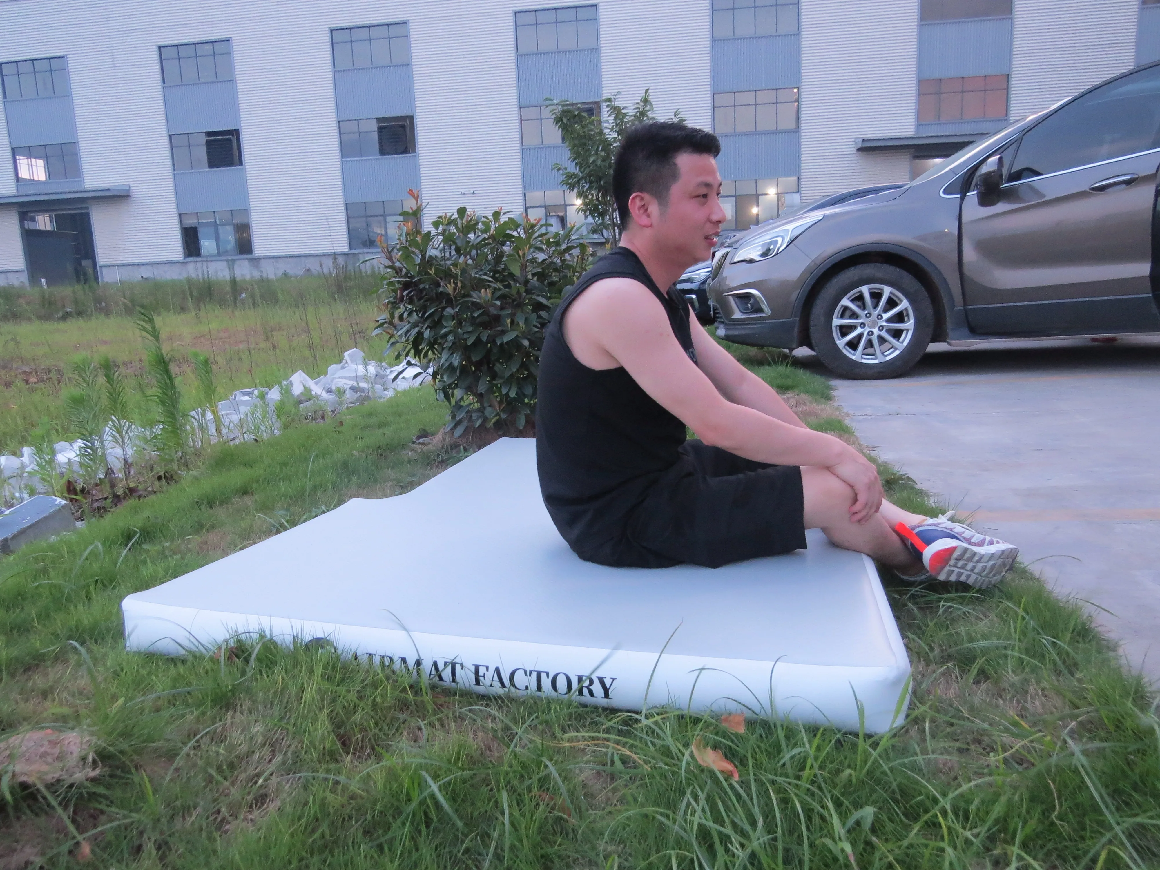 Drop Stitch  Inflatable SUV Car Bed for Traveling