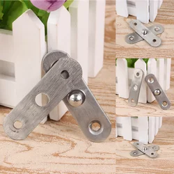 Stainless Steel 360 Degree Rotating Door Pivot Furniture Hinge Tone Rotary Hidden Hardware Fastener Folding Doors Type Kitchen