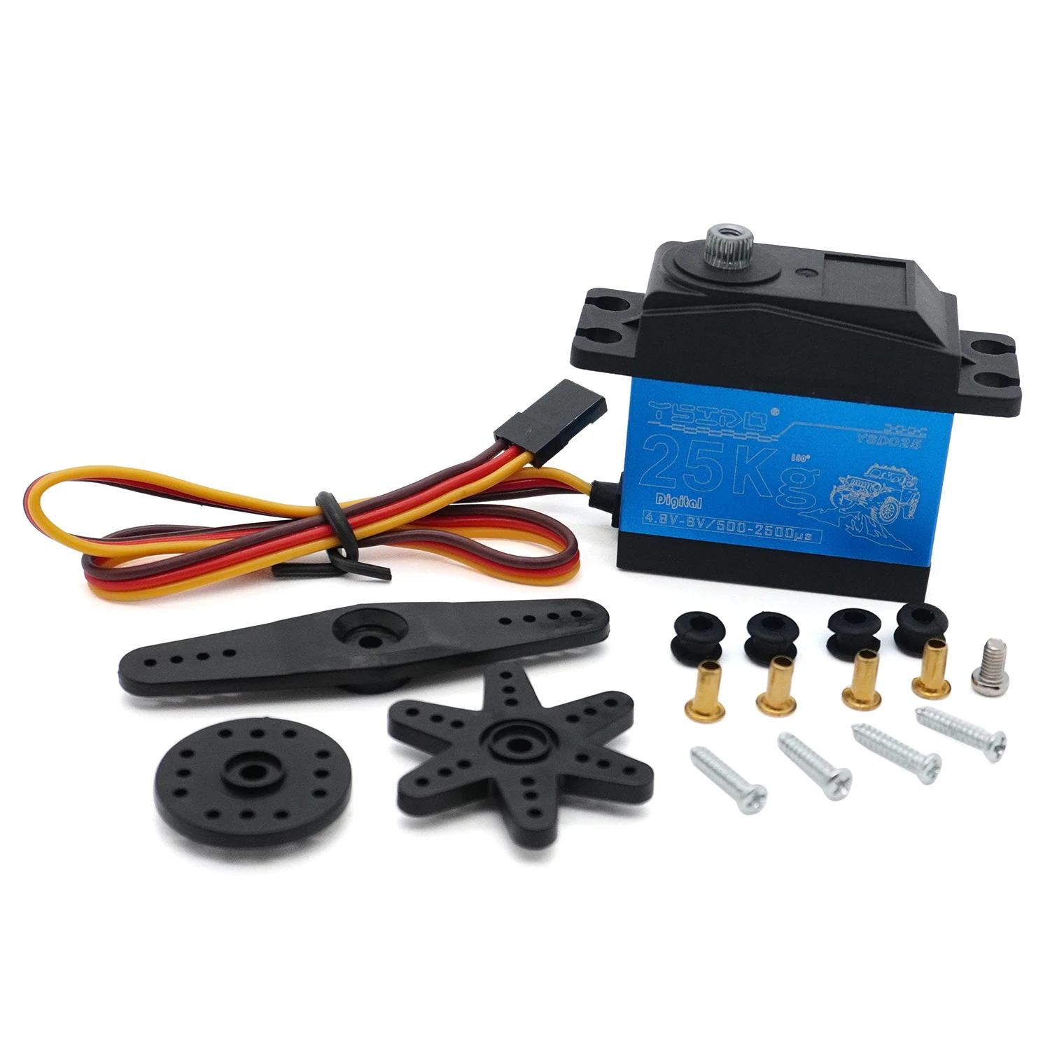 Ysido Digital Servo 25kg 35kg großes Drehmoment wasserdichte Servos für RC Auto Boot Crawler Scx10 LKW Roboter Upgrade Teile