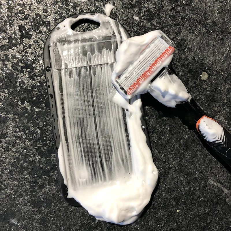 Razor Blade Sharpener and Cleaner, Slide Cleaning Care of Shaver Trimmer and Shaver, Better Sharpening Process, Black