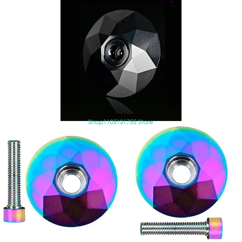 

K0EF Верхние крышки для велосипедной гарнитуры из алюминиевого сплава, вынос руля для шоссейного велосипеда, верхняя крышка с