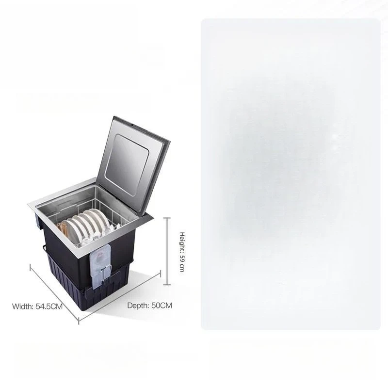 Sink dishwasher tableware energy-saving A-level+kitchen countertop installation drying