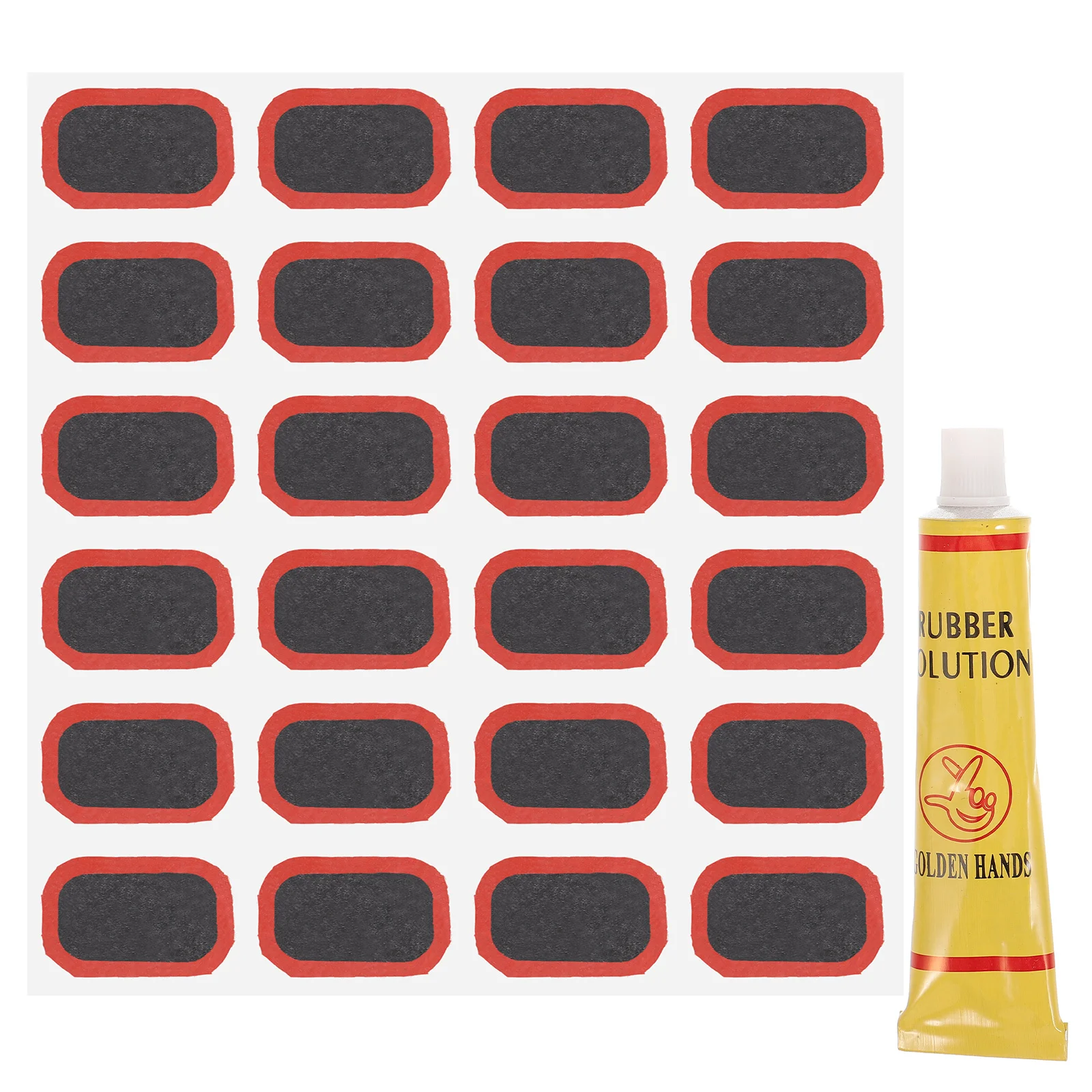 

1 set Bike Patch Kit Repair Tool Metal File For Mountain Road Bicycle Tire Puncture Fix Self-Adhesive Waterproof Durable Easy