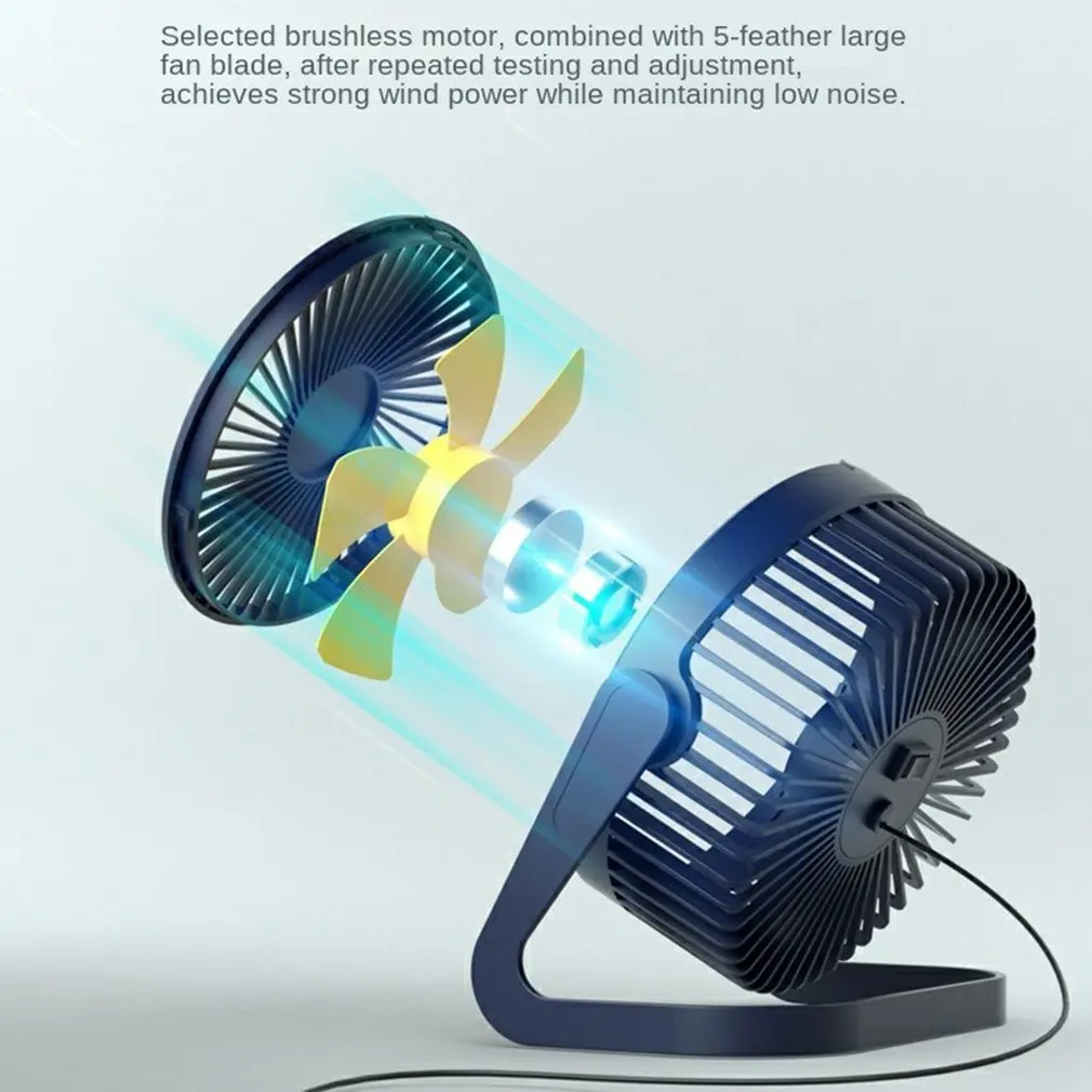 Fan Mini USB Office Portable Fans Cooler Cooling Desktop Mute Fans Silent Universal For Car Notebook Computer Student Fans