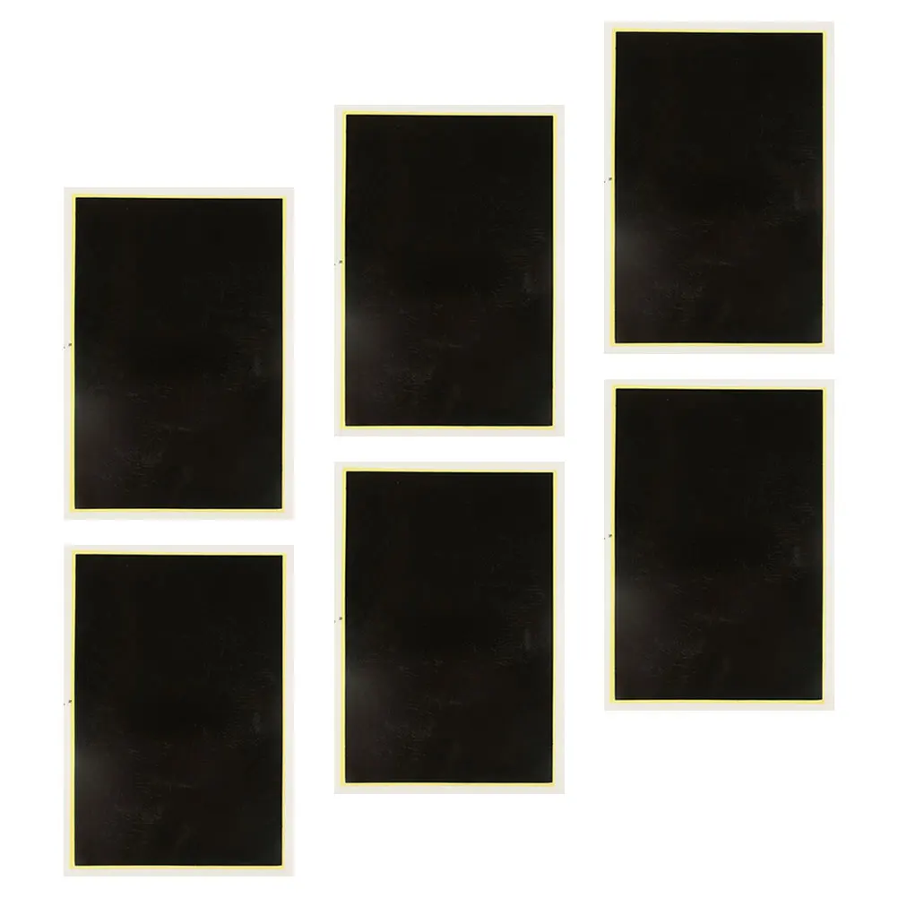 6pcs Marking Color for Ceramics Engraving Crafts Blanks Accessories Clear Universal Etching Paper Multi Material Engraving