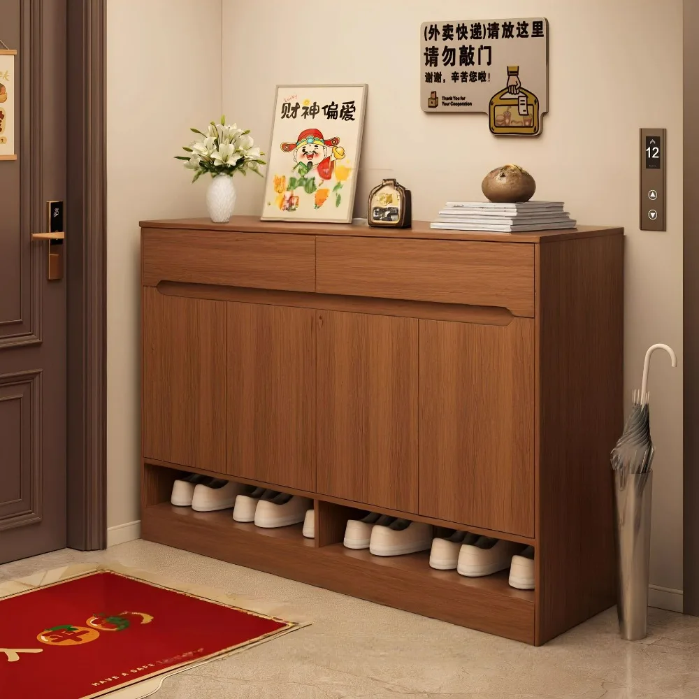 

Шкафы для обуви, новые шкафы для хранения в китайском стиле снаружи коридора при входе домой, встроенные против Th