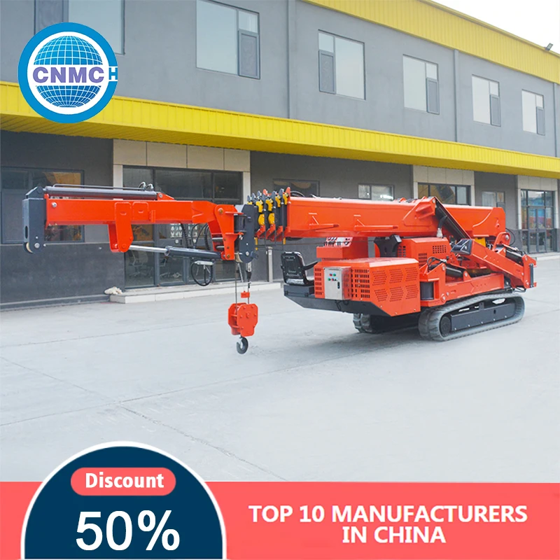 High Quality Hydraulic Crane Lift Multifunctional Customizable Portable Factory Direct Sales Mini Crane 1000kg EPA Certification