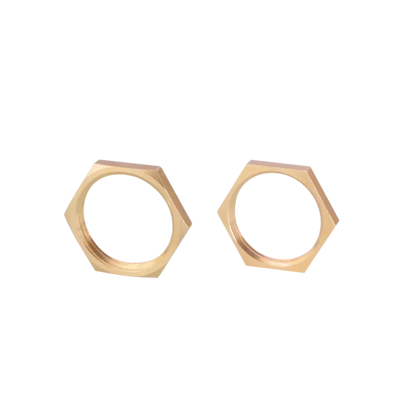 Messing Hex Lock Muttern Rohr Fitting M10 M12 1/8 "1/4" 3/8 "1/2" 3/4 "1" BSP Innengewinde Sechseckigen schaft kappe