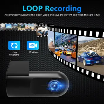 Junsun WiFi車用DVR迷你專業高清夜視1080P行車記錄儀 8 最佳銷售 俊順行車記錄儀 - №8