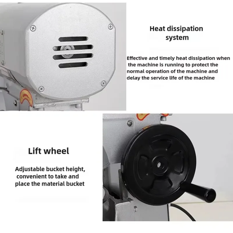 Custom Commercial Hot Sale 10kg 15kg 20kg 30kg Industry Knead Spiral Flour Bread Commercial Dough Mixer Machine view 4