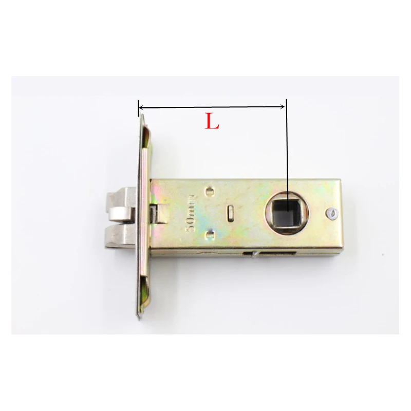 Hardware Single Lockbody Tongue Passageway Lock Body Lock Core Toilet Door Lock Single Tongue Lockcase Fitting For Home Use