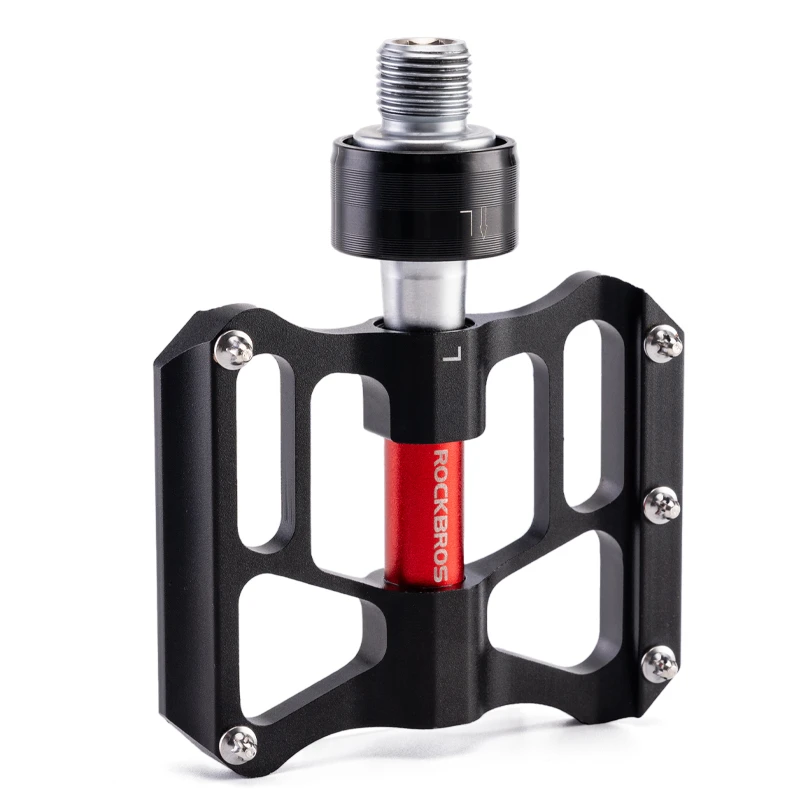 AliExpress ROCKBROS Bicycle Pedals Quick Release Aluminium MTB Road Cycling Pedals Rainproof Seal Bearing 8.2cm Widened Non-slip Bike Pedal