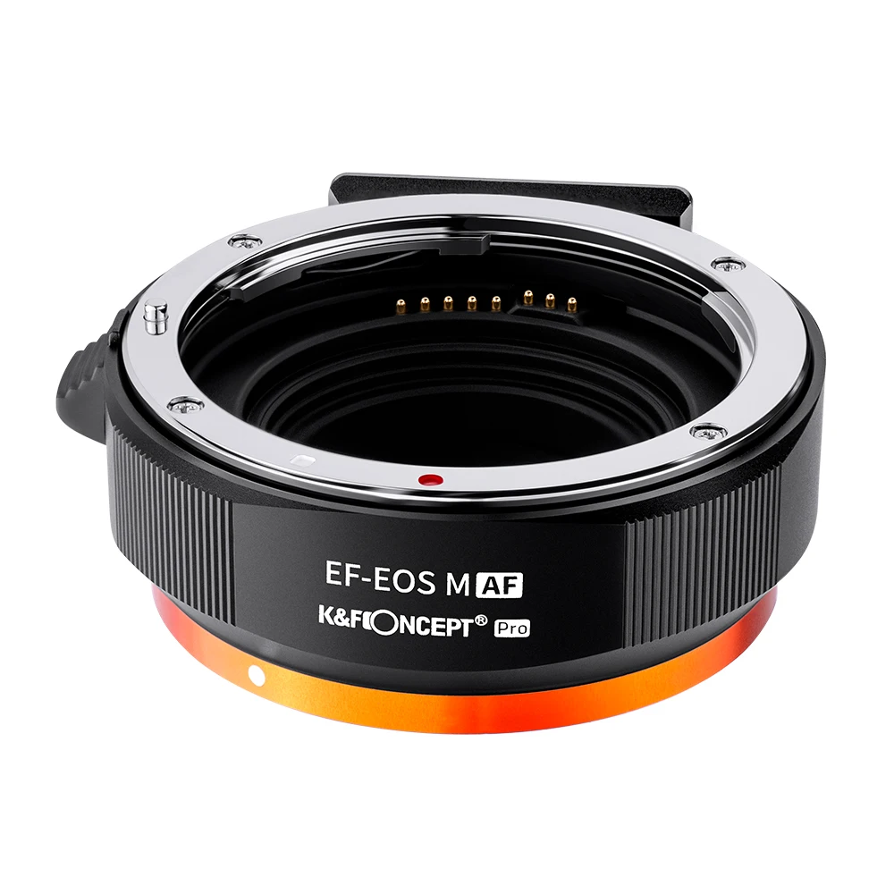 K&F Concept EF-EOS M EF Lens to Eos M Camera Auto Focus Adapter Ring For EF Mount to Canon EOS-M EOS M2 EOS M3 EOS M5 EOS M6