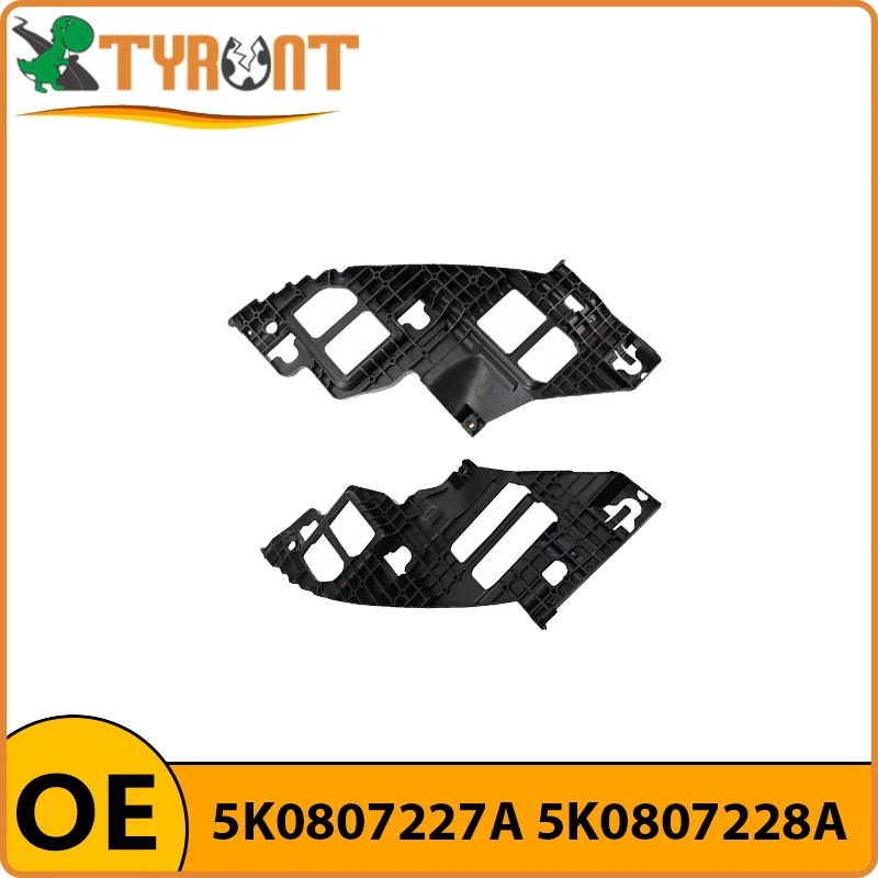 TYRNT Front Both Sides Headlamp Light Bumper Bracket Guide Section Support #5K0807227A 5K0807228A For VW Gti Golf MK6 2009-2013