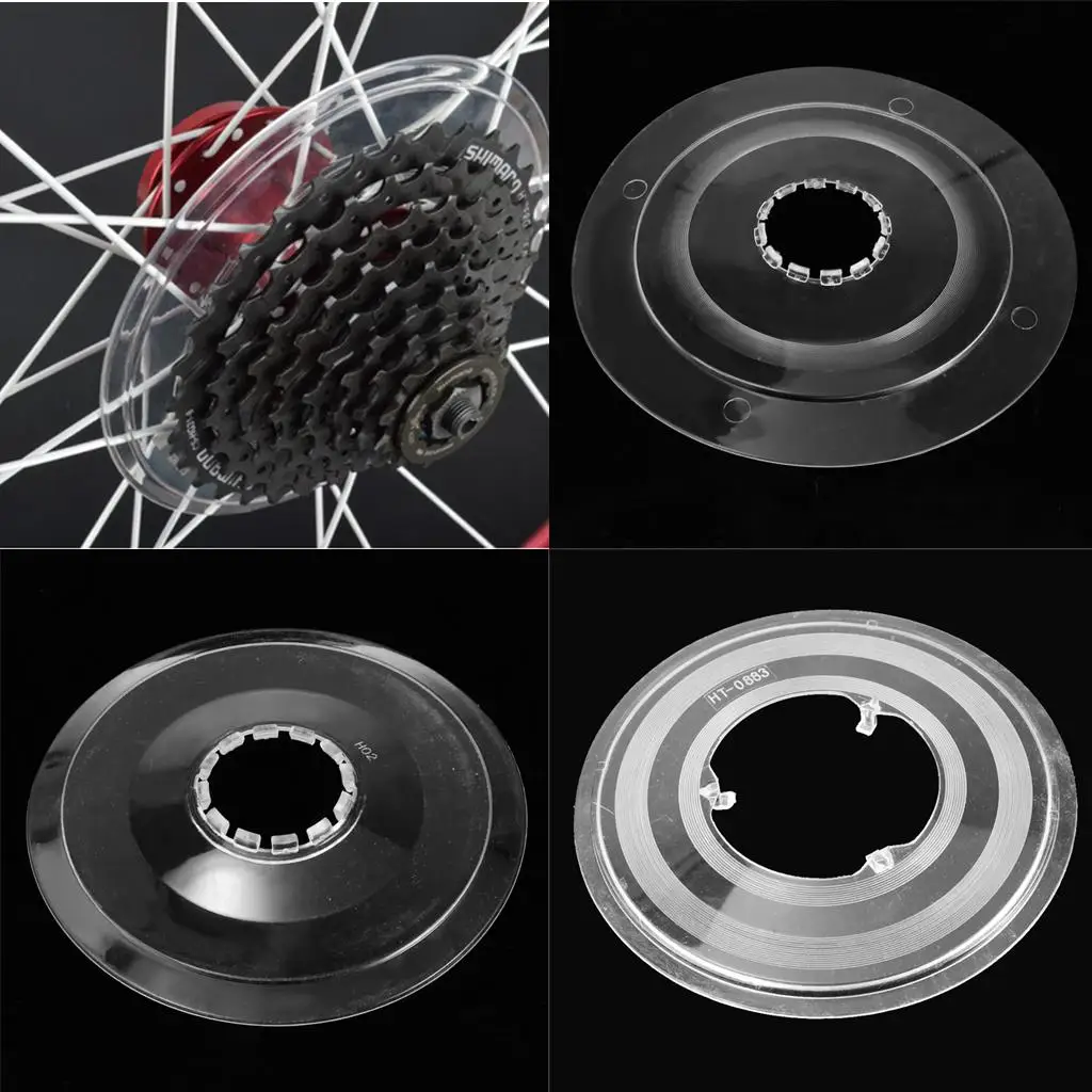 

Bicycle Cassette Sprocket Guard Spoke Protector Plastic Material for Folding Bicycle and Mountain Bike Upgrades