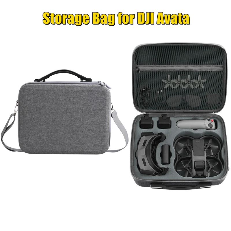 

Storage Bag for DJI Avata Goggles 2 Advanced Set Protable Travel Shoulder Bag Handbag Carrying Case Drone Accessories