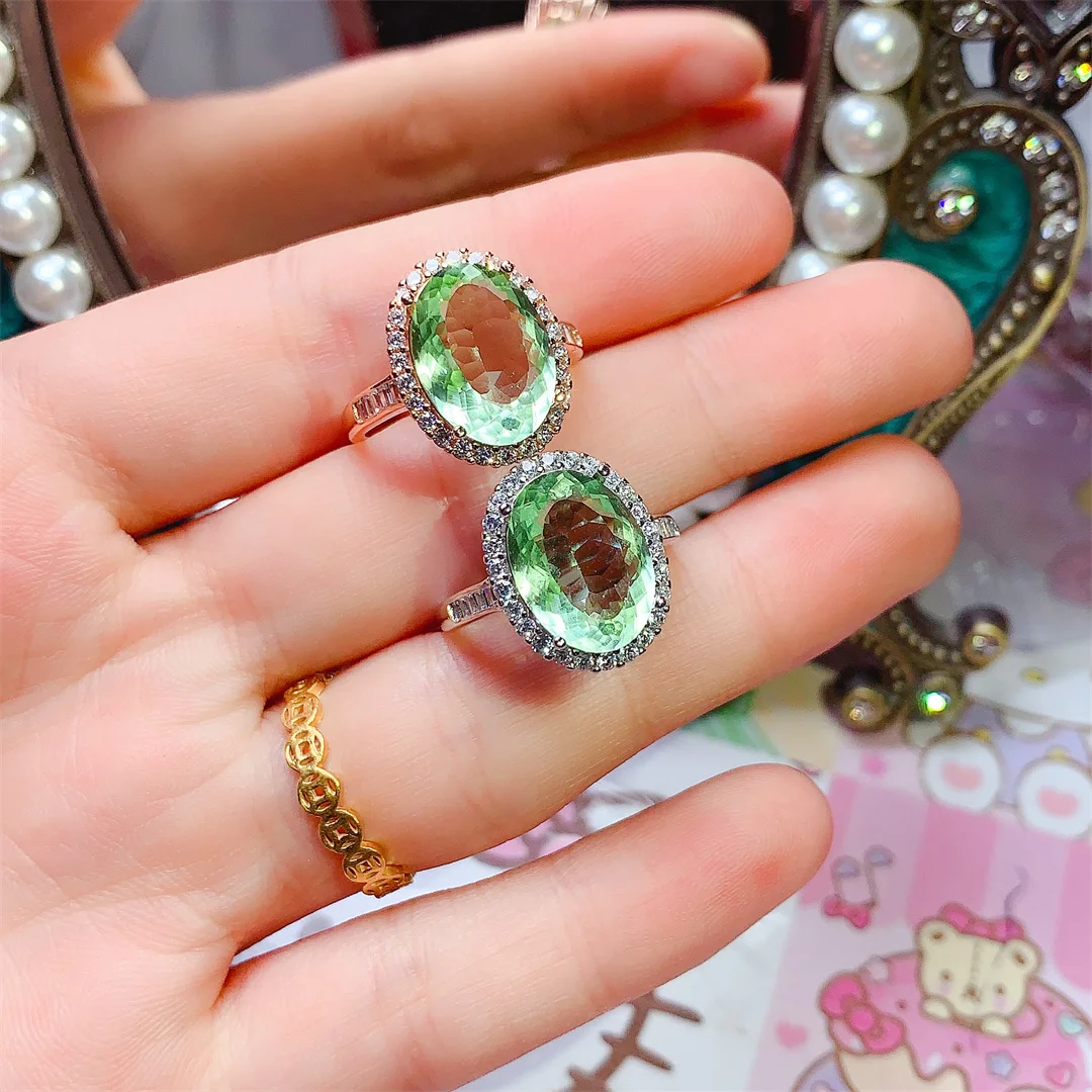 

Captivating Emerald Green Crystal S925 Ring Elegant Chic Accessory Perfect Mother’s Day Present