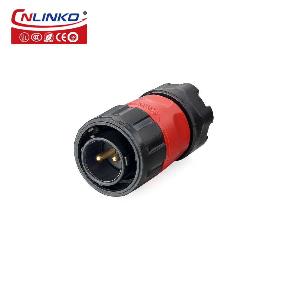 CNLINKO M20 2/3/4/7/9 Pin Industriële Connector PBT Plastic Paneelmontage 12V 5A-20A Waterdichte IP68 Elektrische Connector YM20