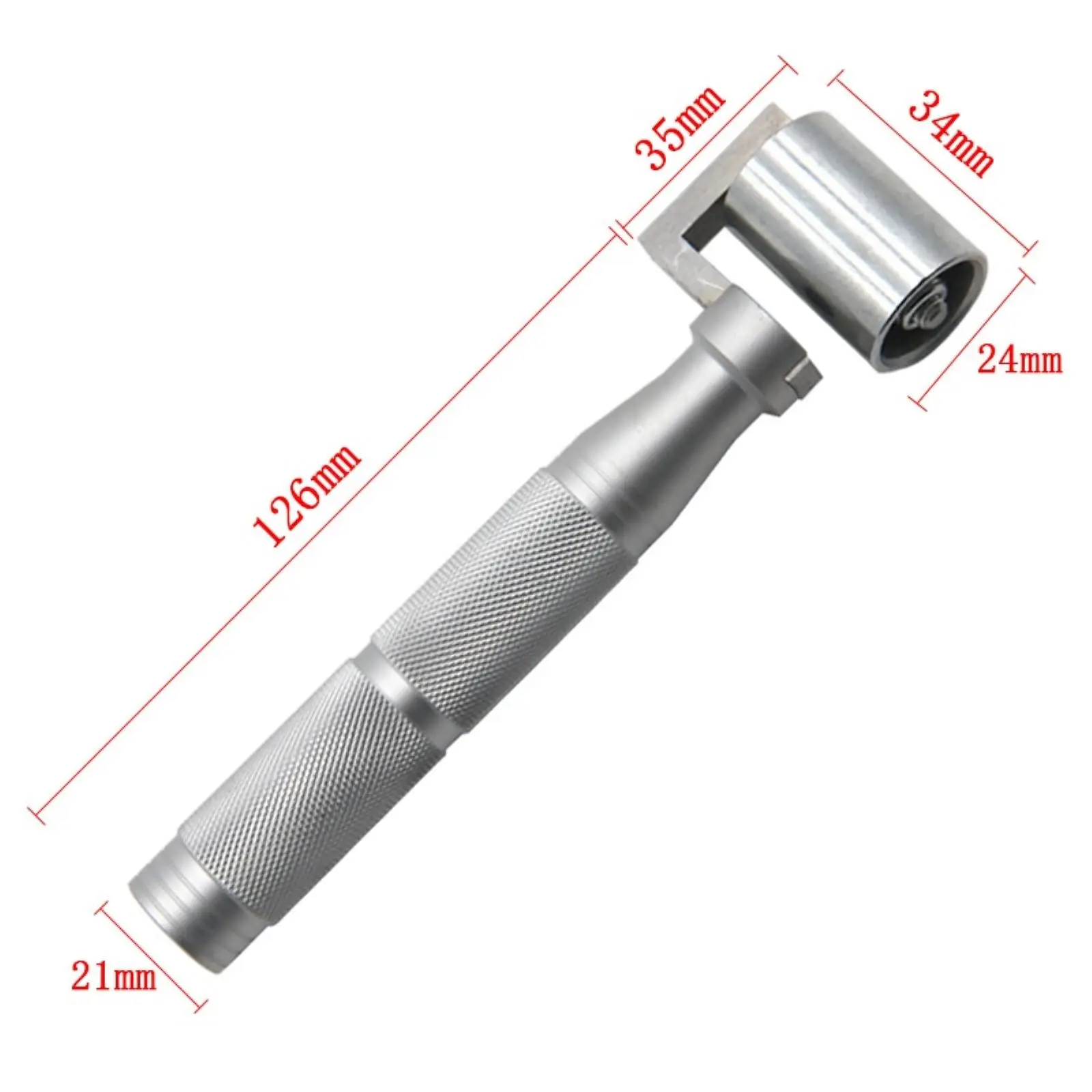 Aluminum Alloy Home Wallpaper Flat Seam Roller Construction DIY Decoration Tools