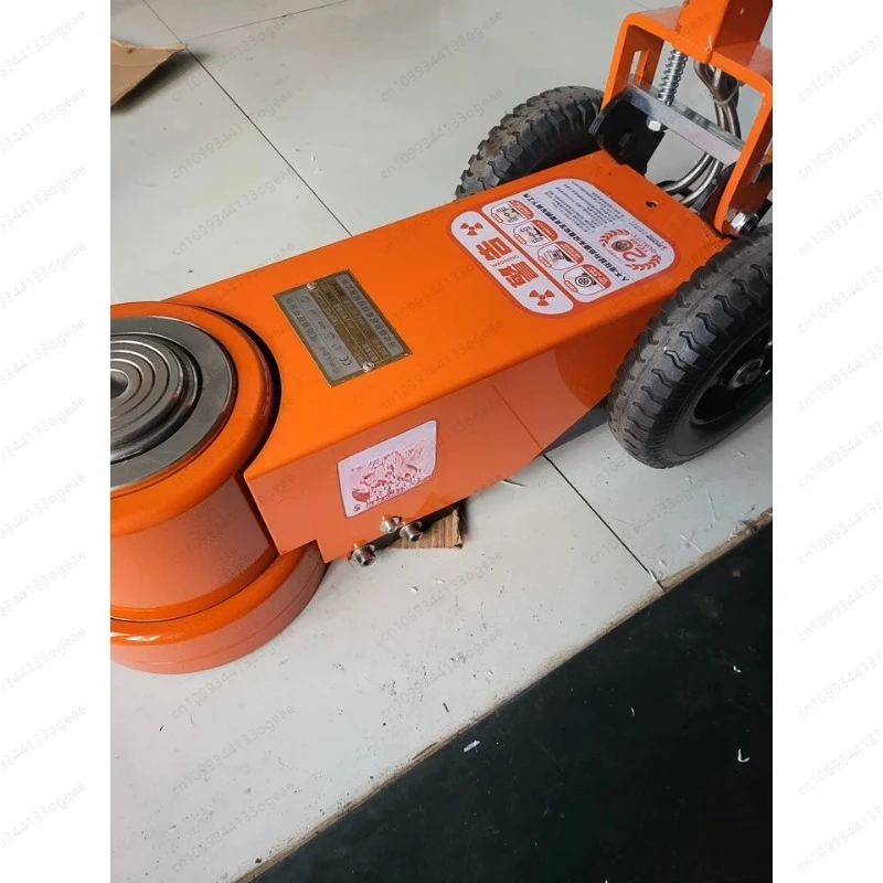 80T Air Over Hydraulic Jack Horizontal Fast Lifting Fleet Maintenance Jack for Semi Trucks&Buses Professional Garage Equipment
