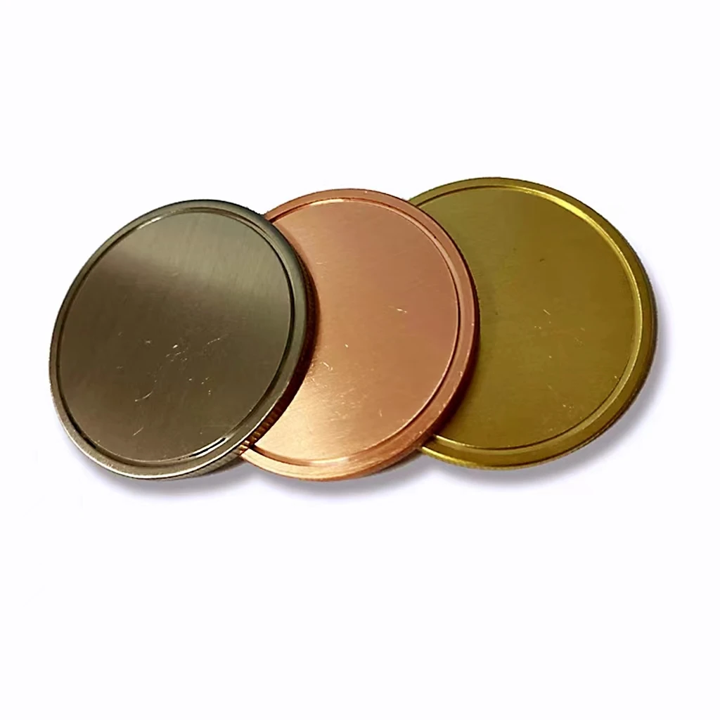 10pcs Blank Copper Brass Coins For Fiber Laser Engraving