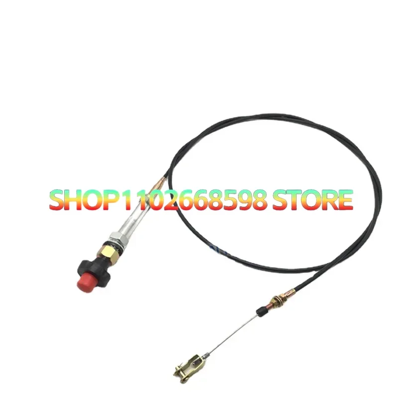 Throttle Pull Rope Throttle cables Excavator parts sunward 50/60/70/80/90/150/210 Accelerator cable 2.5M boat Tractor forklift