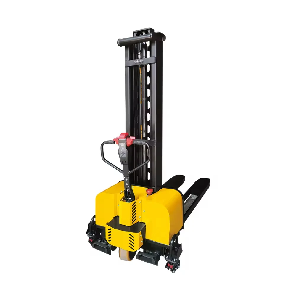 

Load Lifter Used Container Stacker And Forklift Battery Operated Electric Stackers Electric Pallet Lift Stacker